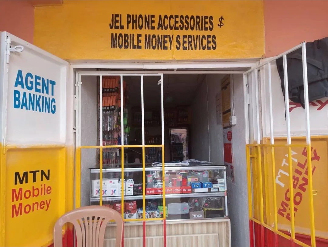 JEL mobile money and financial services point